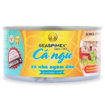 Cá Ngừ Xé Nhỏ Ngâm Dầu Seaspimex Hộp 185G