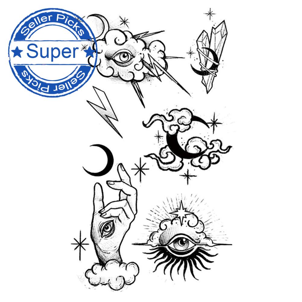 Miếng dán hình xăm tạm thời công nghệ cao có thể kéo dài 15 ngày T6L8