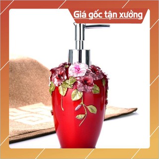 Bộ đồ dùng phòng tắm khắc hoa