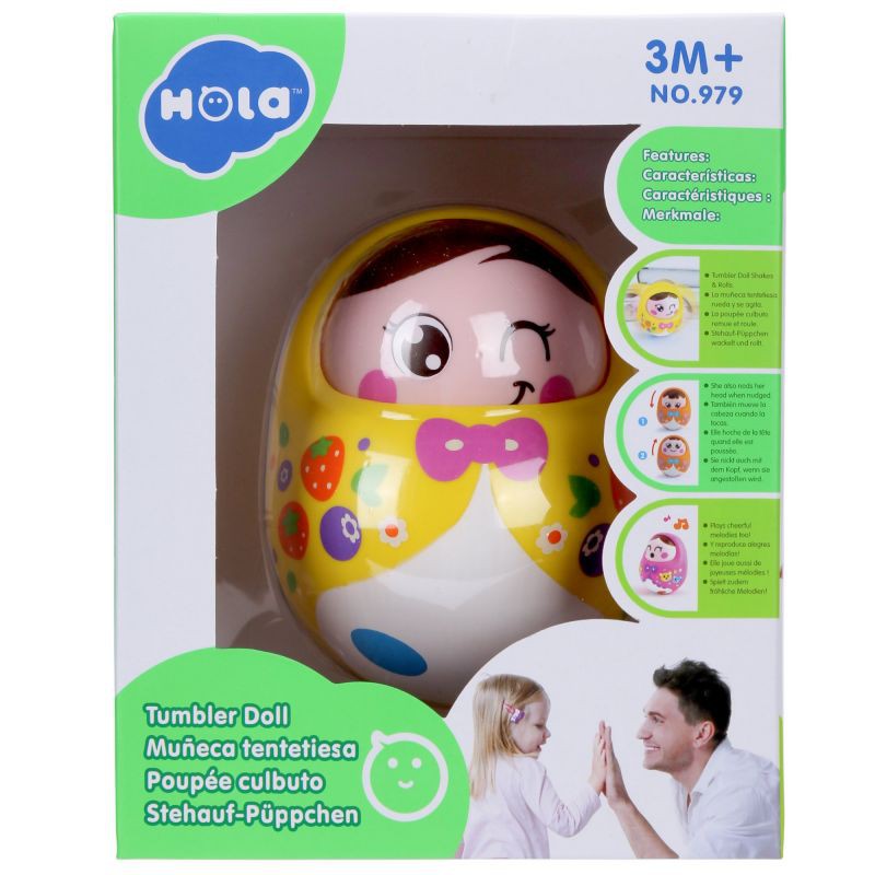 Đồ chơi búp bê lật đật Hola No. 979