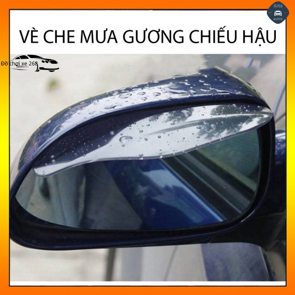 Vè che mưa gương chiếu hậu chống cho ô tô