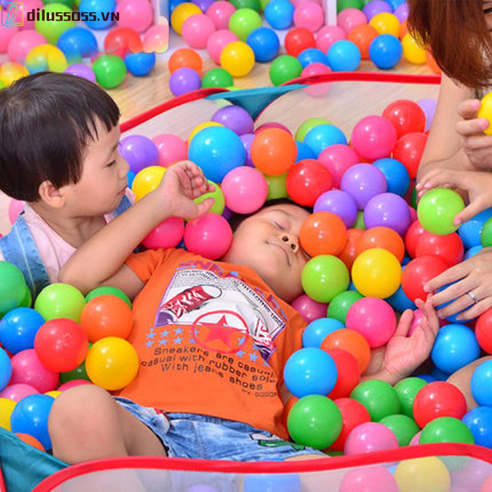Hồ bơi bằng nhựa mềm nhiều màu sắc vui nhộn cho bé