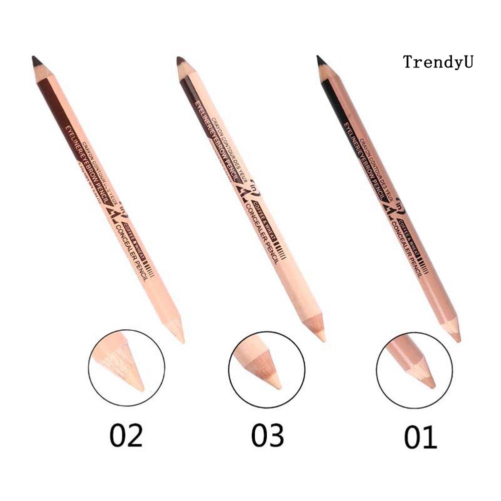 Bút kẻ mắt hai đầu chống thấm nước trang điểm chuyên nghiệp dành cho nữ | BigBuy360 - bigbuy360.vn