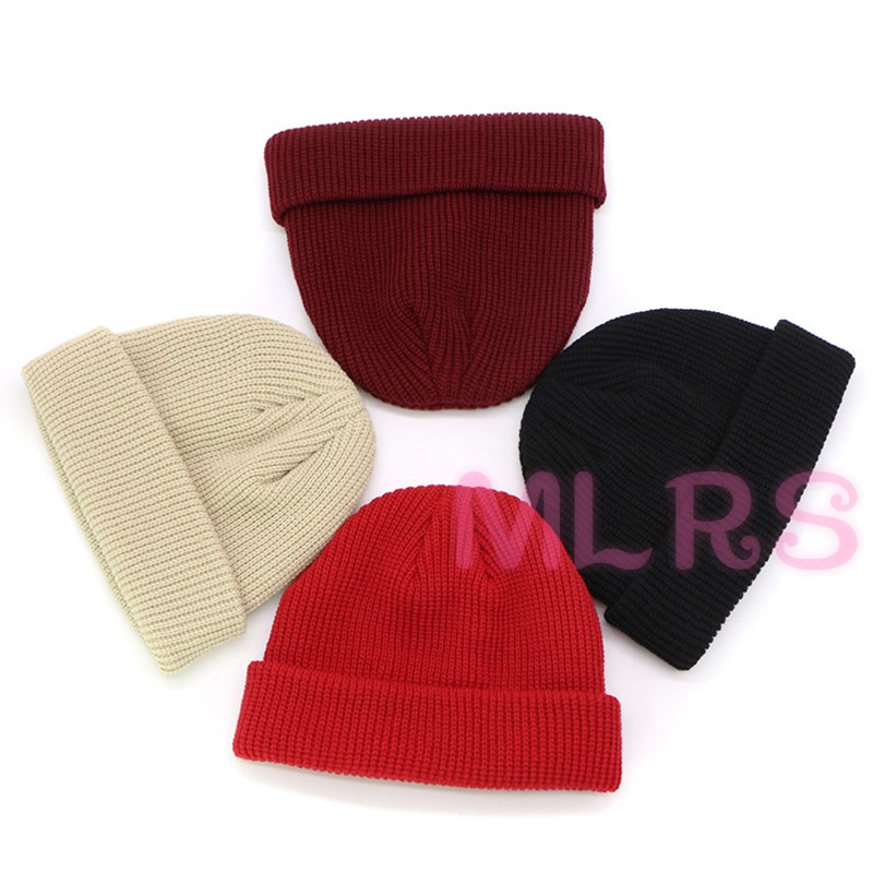 Nón len Beanie thời trang theo phong cách retro dành cho nam