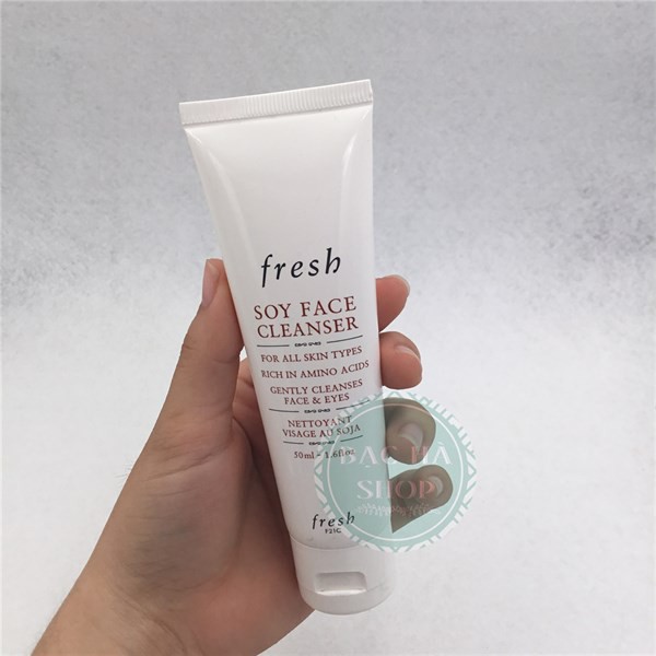 Fresh Sữa Rửa Mặt Đậu Nành Soy Face Cleanser For All Skin Types 50ml