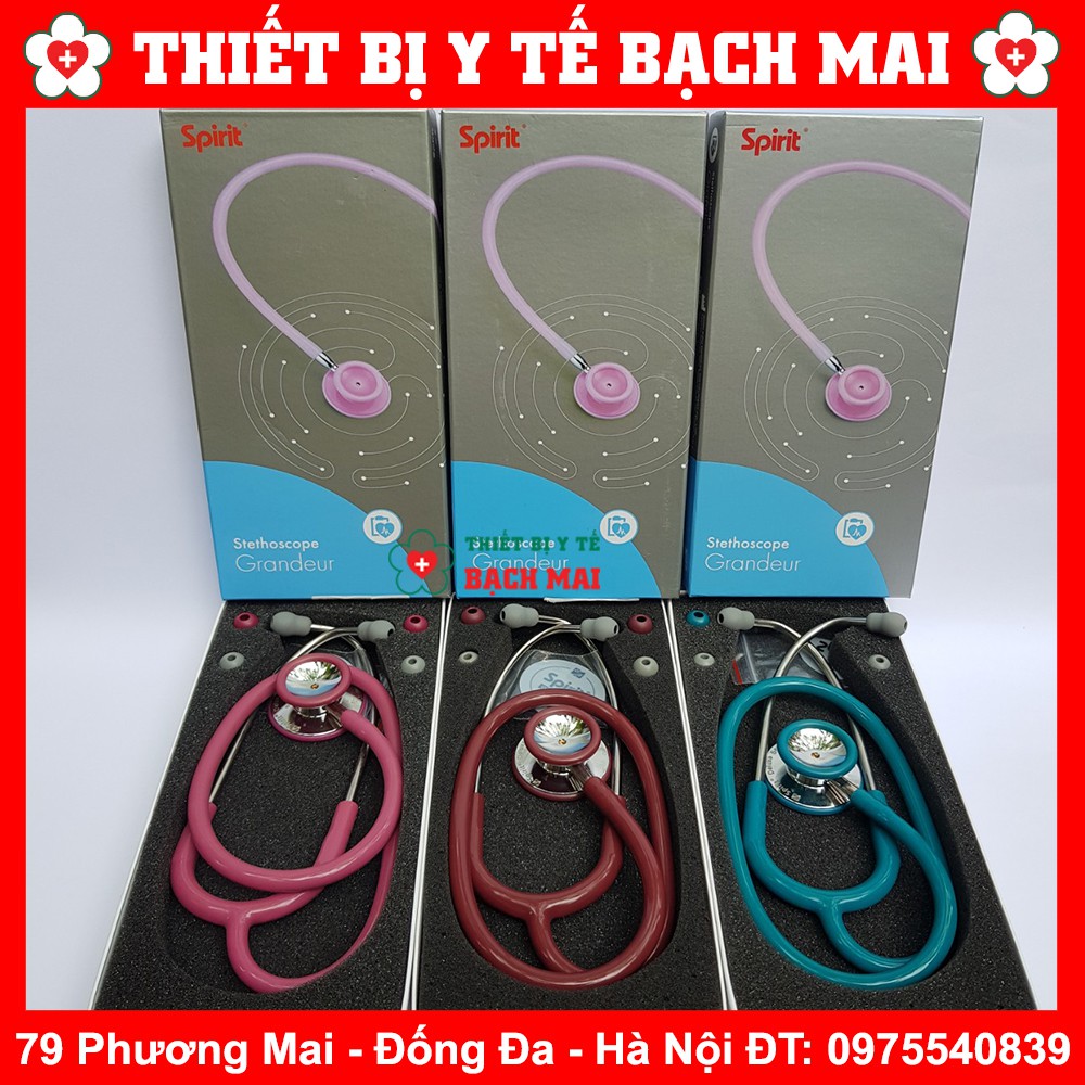 [Mã 99FMCGSALE1 giảm 10% đơn 250K] Ống Nghe Spirit CK601P [Free Khắc Tên Bảo Hành Chính Hãng 12 Tháng]