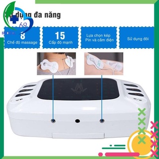 Freeship-- Máy Xung Điện Trị Liệu 8 Miếng Dán