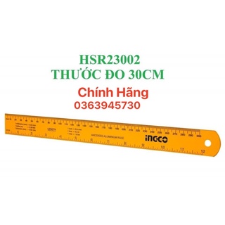 Đồ nghề ingco thước nhôm 30cm hsr23002
