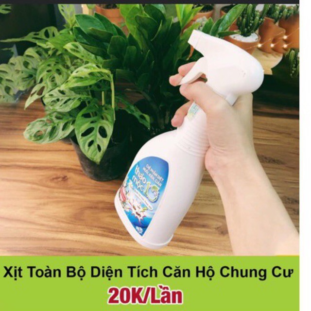 Xịt côn trùng phòng chống muỗi, kiến, gián an toàn cho bé chiết xuất 100% từ thiên nhiên