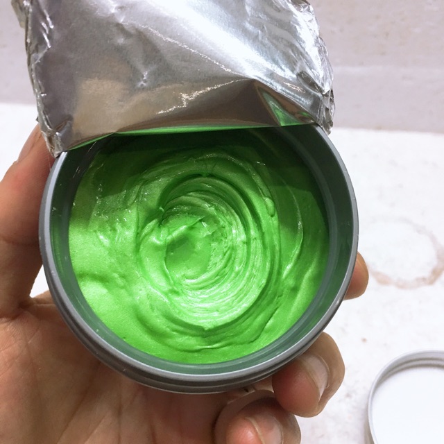 Sáp Màu Vuốt Tóc Ash Mud Màu Xanh Lá Cây Green Công Nghệ Nhật Bản
