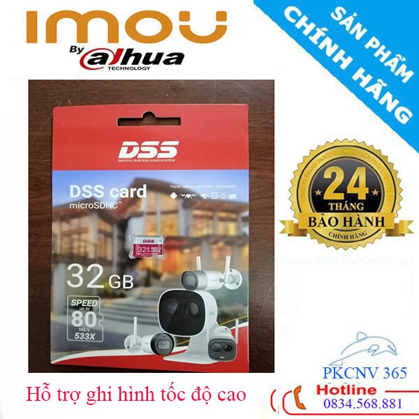 Thẻ nhớ 32gb , 64gb DSS chuyên dùng cho Camera, Máy ảnh, Điện thoai, Máy tính bảng - Bảo Hành 24 Tháng | BigBuy360 - bigbuy360.vn