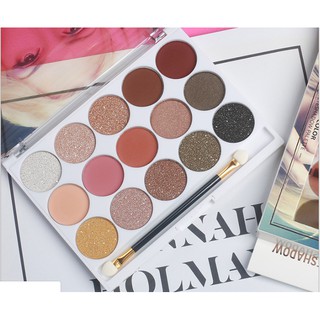 Phấn mắt nhũ 15 ô màu