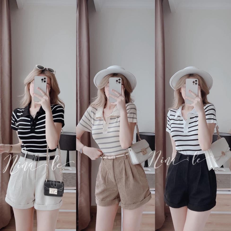 [ 𝐅𝐑𝐄𝐄 𝐒𝐇𝐈𝐏 ]  SET AO POLO CỔ BẺ QUẦN SHORT ĐÙI