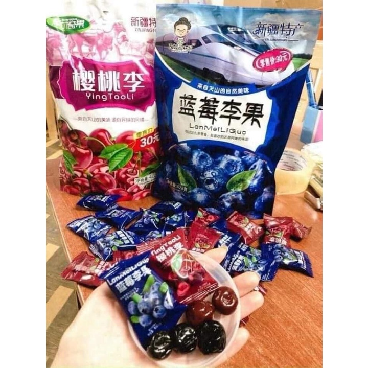 Ô Mai Việt Quất  Chua Ngọt - Gói to 428gr