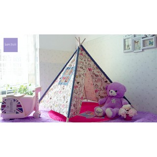 LỀU VẢI HANDMADE MẪU PINK PARIS