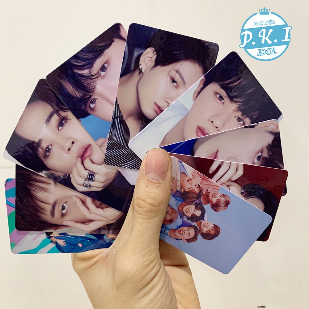 Hot - Bộ 9 Card Ảnh BTS Beautiful Face 2022
