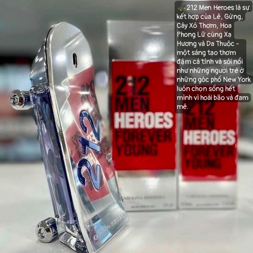 ⛅ Nước hoa CAROLINA HERRERA - 212 HEROES: HƯƠNG HOT MÙA HÈ 2022 5ml/10ml/20ml ®️