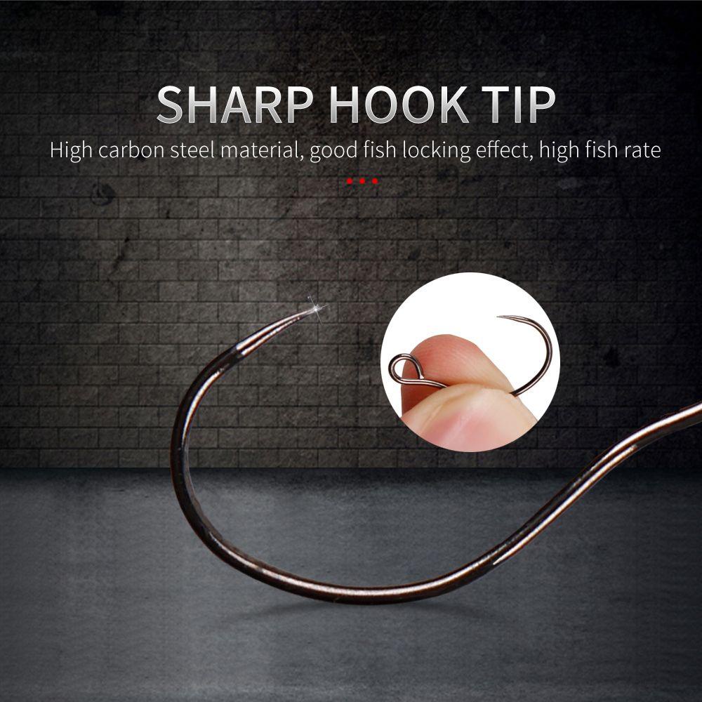 Móc Câu Cá Mắt To Bằng Thép Carbon Không Gỉ DANILO