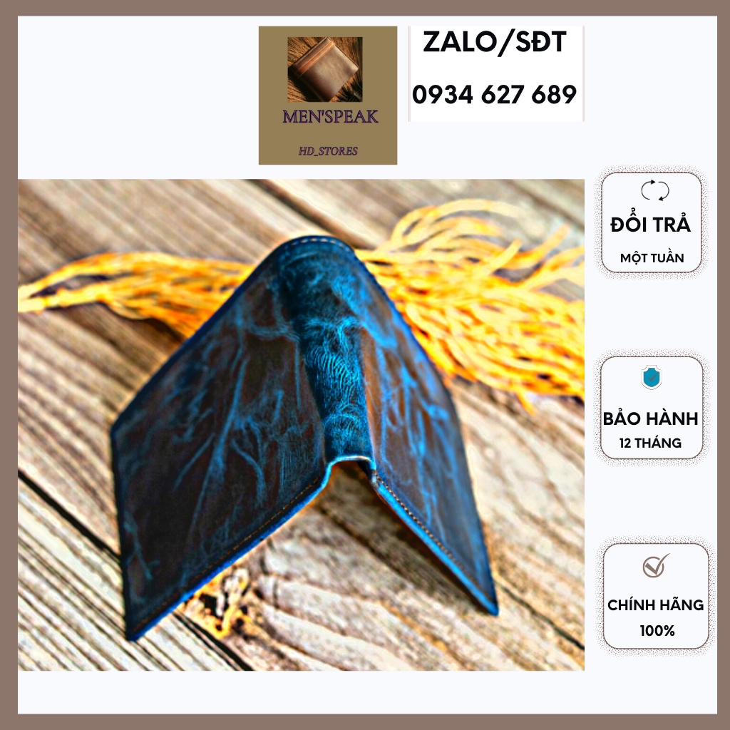 Bóp da nam, ví nam da bò thật trẻ trung và năng động.