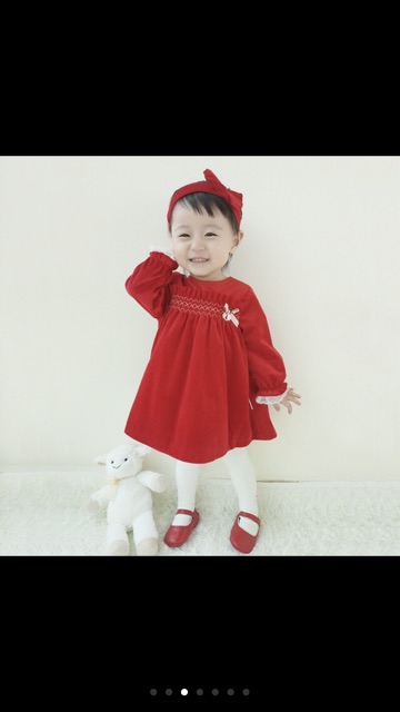 VÁY NHUNG VLINDER NHUNG CAO CẤP BÉ GÁI