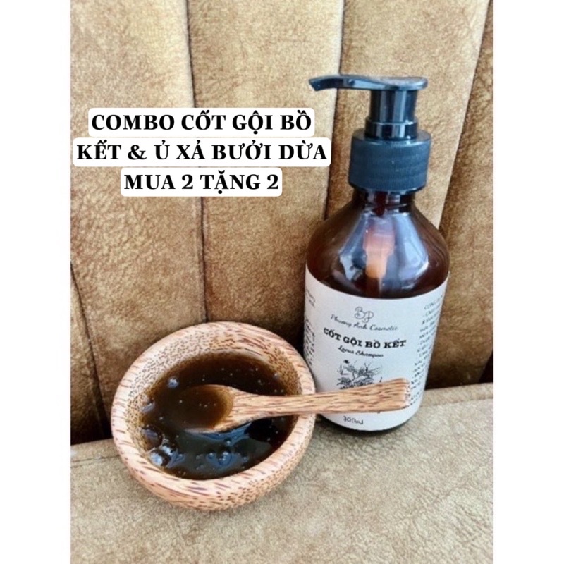COMBO CỐT GỘI BỒ KẾT - Ủ XẢ BƯỞI DỪA MUA 2 TẶNG 6