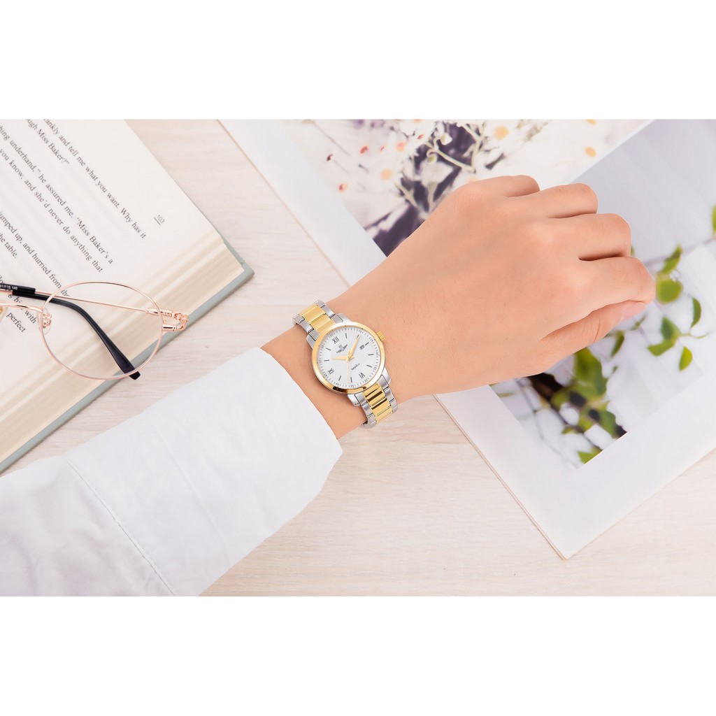 Đồng hồ Nam dây thép SR SG3005.1202CV chính hãng bảo hành 1 năm Pin trọn đời