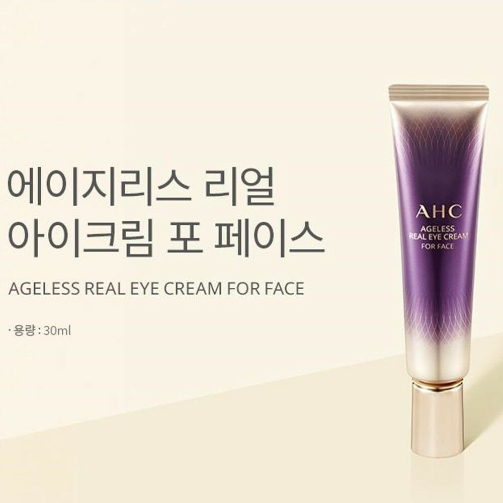 [Mã COSHOT28 hoàn 8% xu đơn 250K] Kem Chống Nhăn và Trị Thâm Quầng Mắt AHC ULTIMATE REAL EYE CREAM FOR FACE