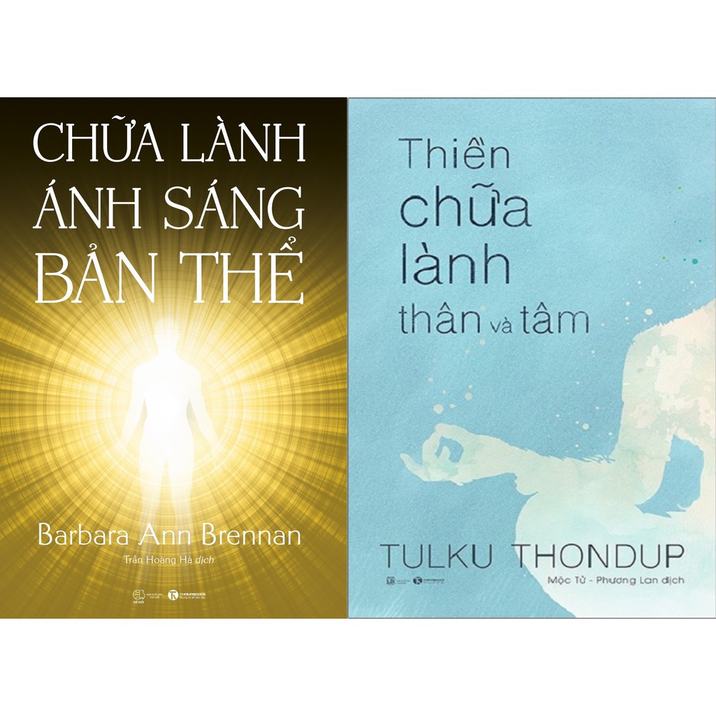 Combo Sách: Chữa Lành Ánh Sáng Bản Thể + Thiền Chữa Lành Thân Và Tâm - Thái Hà Books