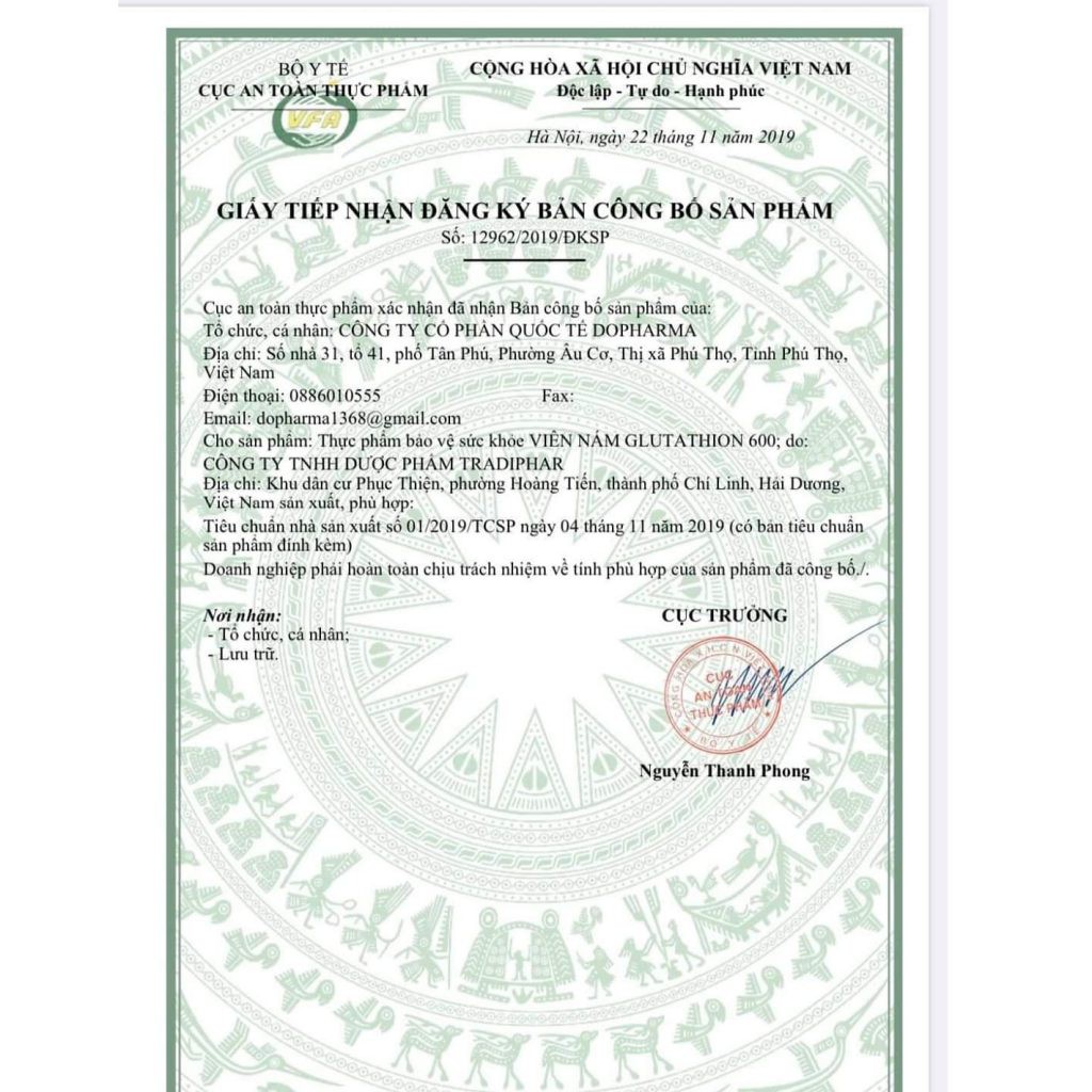 VIÊN UỐNG NÁM TRẮNG DA GLUTATHION 600 DR.LACIR (hộp 30 viên) | BigBuy360 - bigbuy360.vn