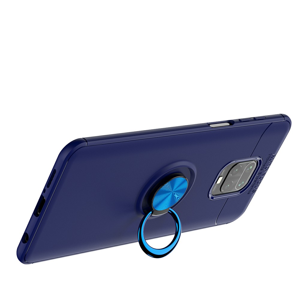 Ốp lưng Redmi Note 9s / Note 9 Pro chống sốc giá đỡ kiêm nhẫn hút ô tô hiệu Auto Focus chất đẹp