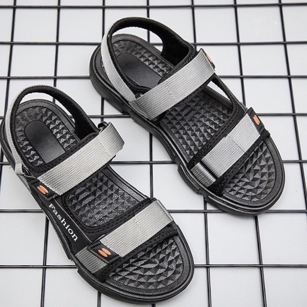 Giày Sandal Nam Thời Trang MWC Quai Ngang Phá Cách Ba Màu Xanh Xám Đen Cá Tính Năng Động NASD- 7030