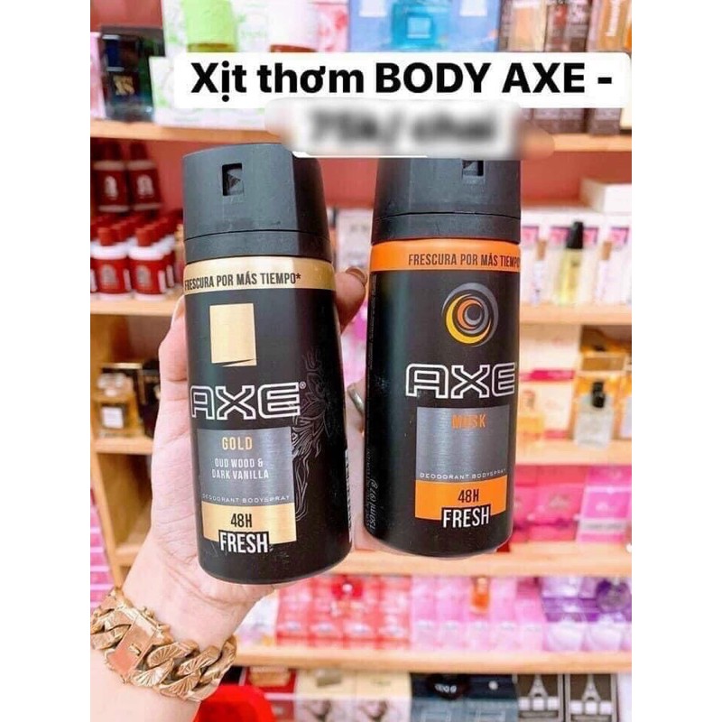 Xịt Khử Mùi Nam AXE