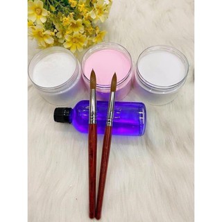 Bột Clear, bột đắp móng clear Mỹ Hũ 30g .