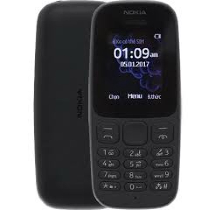 Điện Thoại Nokia 105 2 Sim Chính Hãng