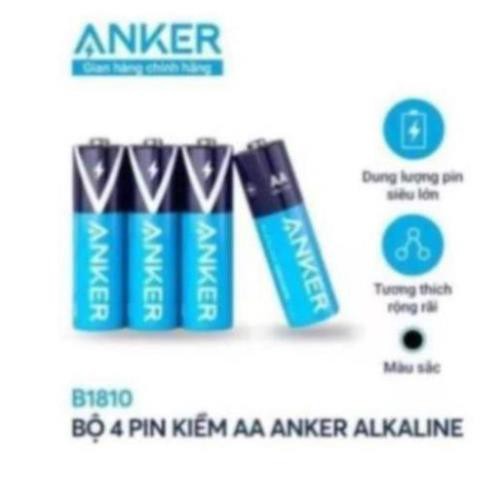 Pin Kiềm AA ANKER Alkaline (Bộ 2 Pin/4 Pin) - B1810
