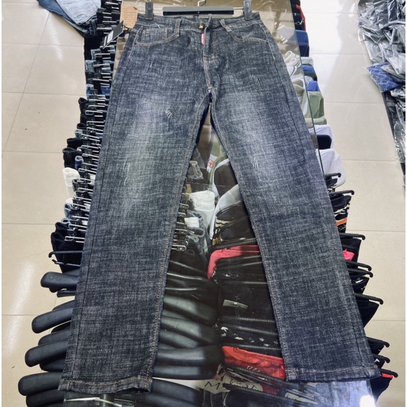 Quần jean nam dáng côn đơn giản dễ mặc, Quần bò thời trang nam phong cách trẻ trung btshop từ 28 đến 32