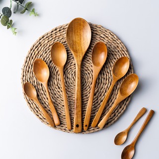 Thìa Gỗ Ăn Cơm, Muỗng Gỗ Cafe Kiểu Hàn Quốc