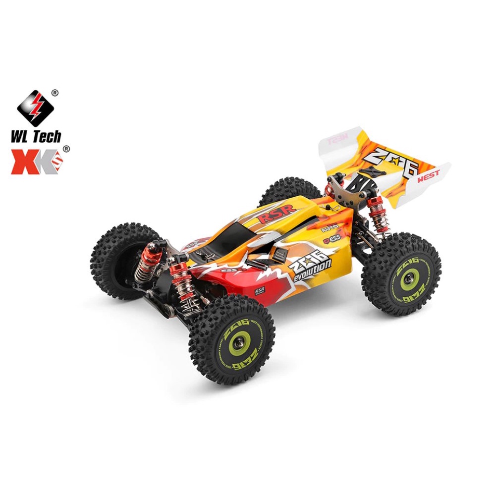 🏎 Ô Tô Địa Hình Điều Khiển Từ Xa Wltoys 144010 - Động Cơ Không Chổi Than 75km/h - Âm Thanh Xé Gió - HUNG THẦN TỐC ĐỘ