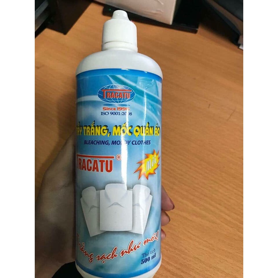 Thuốc tẩy mốc quần áo, chăn ga gối, giày 500ml