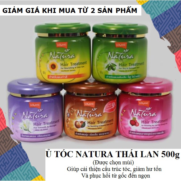 Ủ TÓC NATURA THÁI LAN (Được chọn mùi)