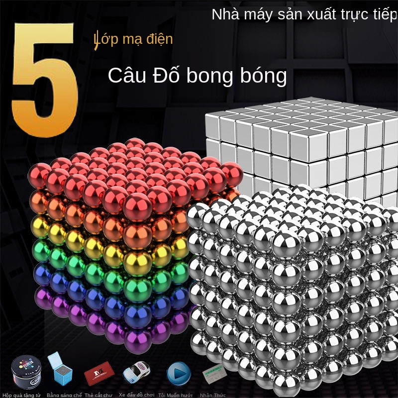 5mm magic buck ball màu từ bi starbucks nam châm có thể thay đổi hình dạng câu đố giải nén đồ chơi lắp ráp