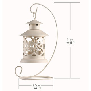 Unique shape iron candle holder