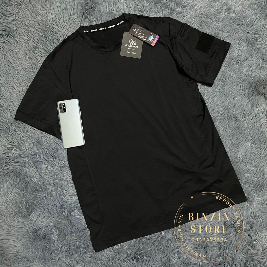 Áo Thun Nam KOLON Sport Korea Army Xuất Hàn Cao Cấp. Cắt lazer Nghìn Lỗ. Công Nghệ  Siêu Thoáng Mát