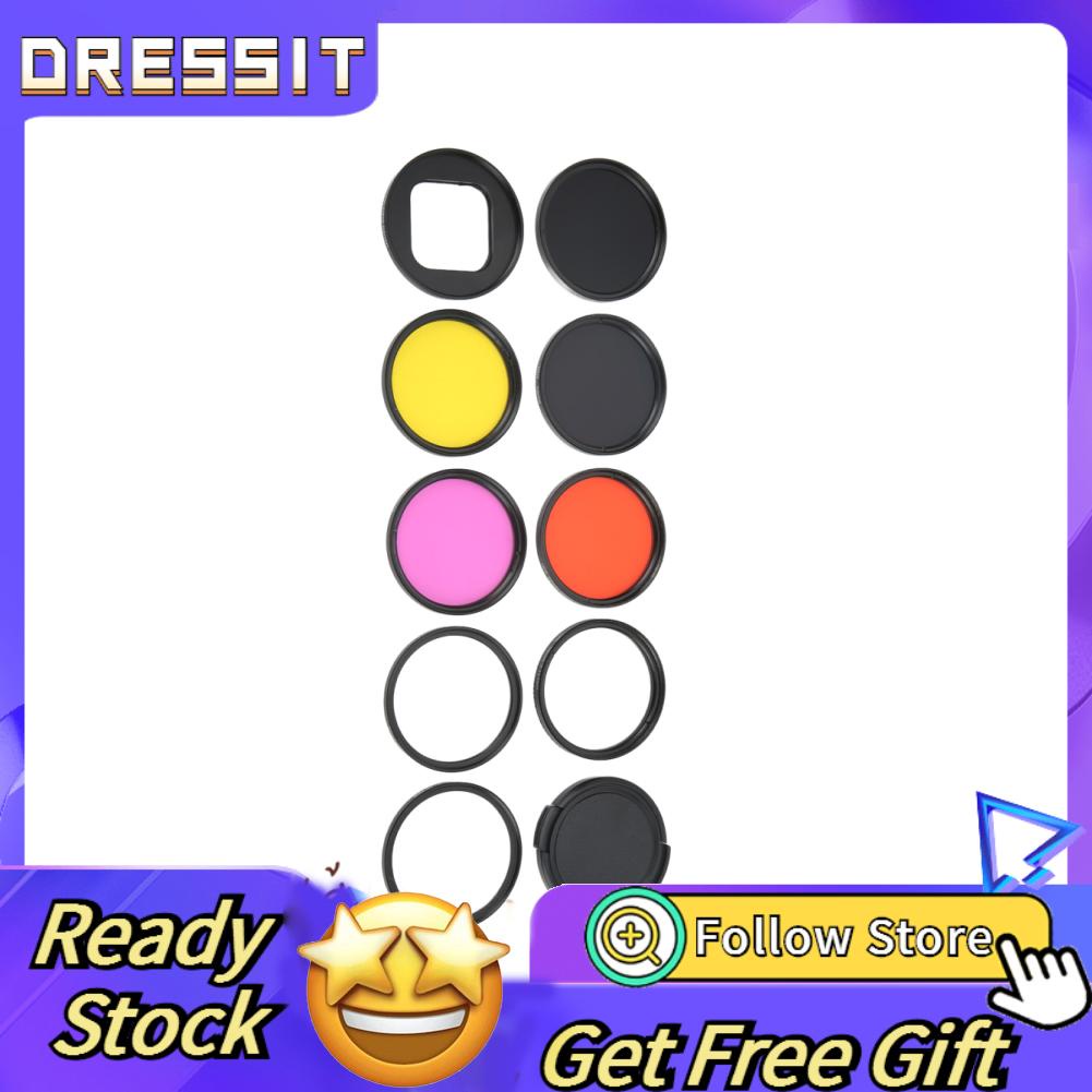 Bộ kính lọc 52mm UV CPL ND8 16 cho máy ảnh thể thao HERO 9 10 | BigBuy360 - bigbuy360.vn