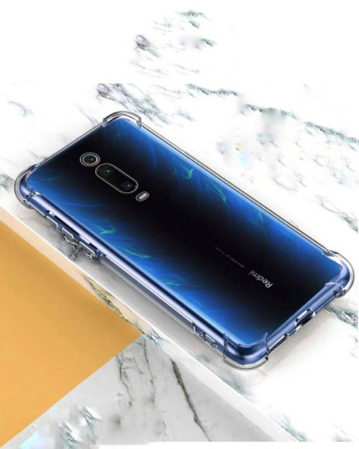 Ốp lưng Redmi K30 Pro / K30 / K40 / Redmi K20 / Poco F3 / K40 Gaming / K50 dẻo trong lồi 4 Gó bảo vệ máy hạn chế ố vàng