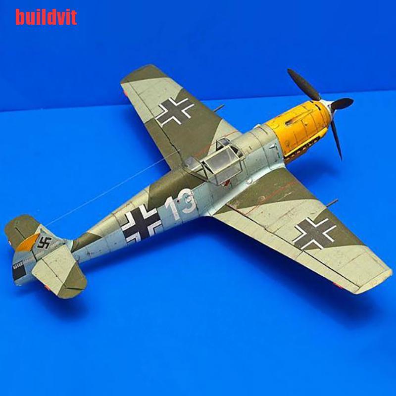 Mô Hình Máy Bay Chiến Đấu 3d Bf-109 E-4 Tỉ Lệ 1: 33