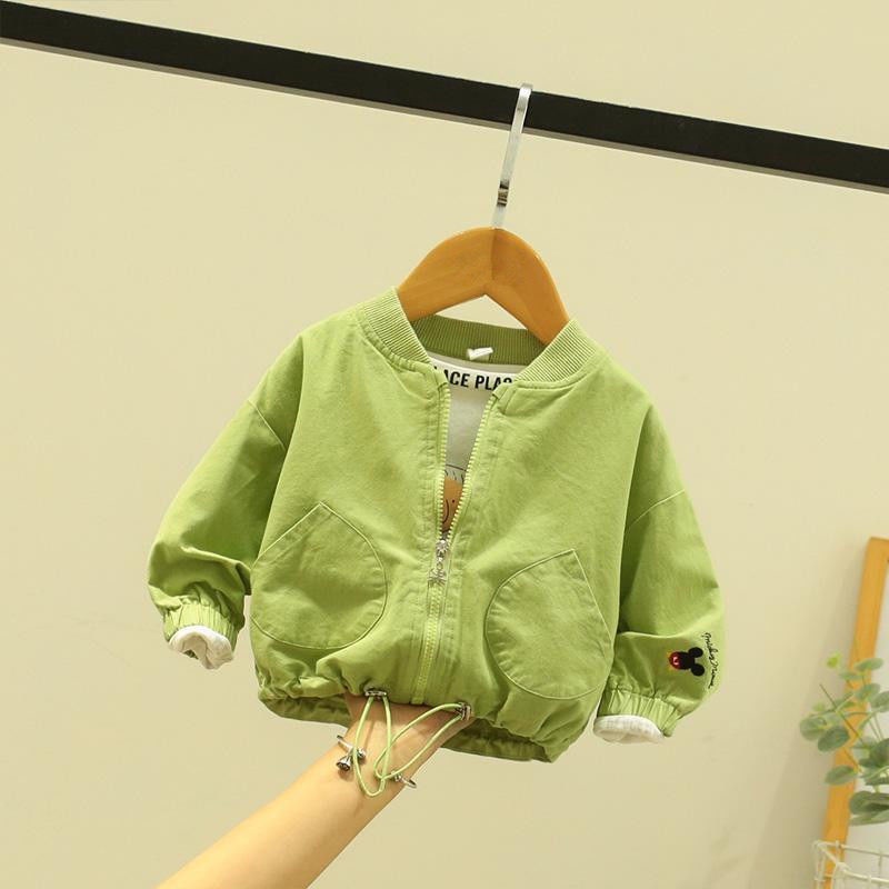 Áo Khoác Thời Trang Xuân Thu Thiết Kế Mới Cho Bé Từ 1-3 Tuổi