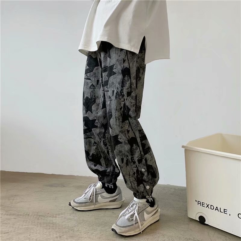 Quần Dài Hip Hop Phong Cách Hàn Quốc Cho Nam (M-3Xl)