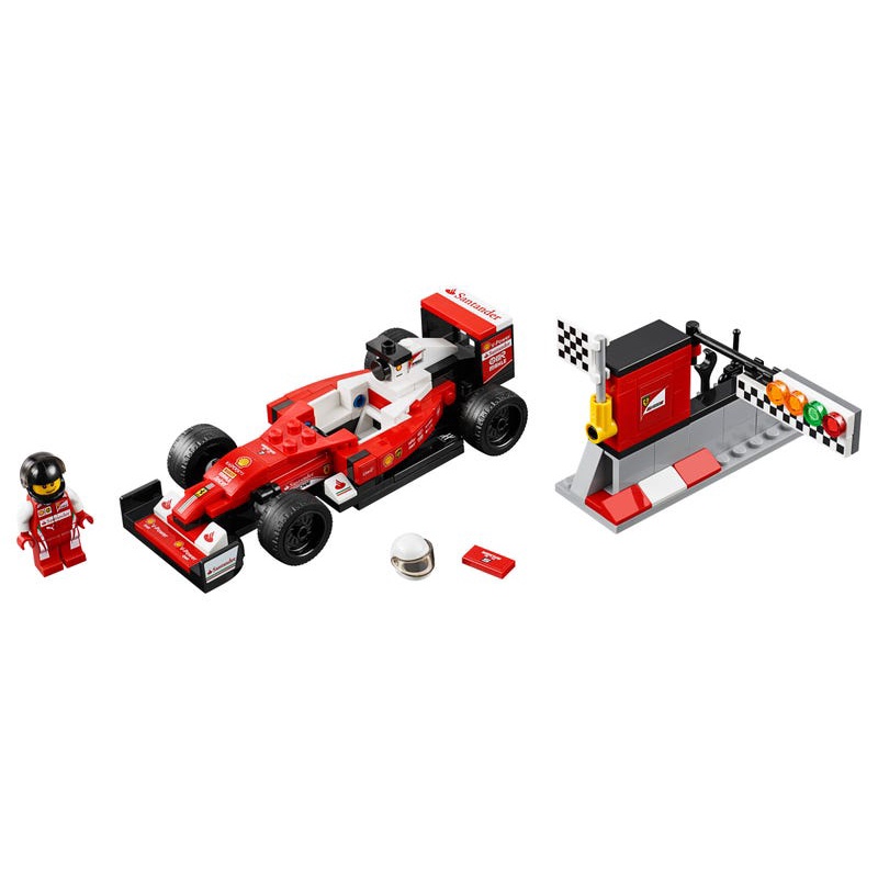 Mô hình LEGO 75879 siêu xe Scuderia Ferrari SF16-H - Speed ​​Champions