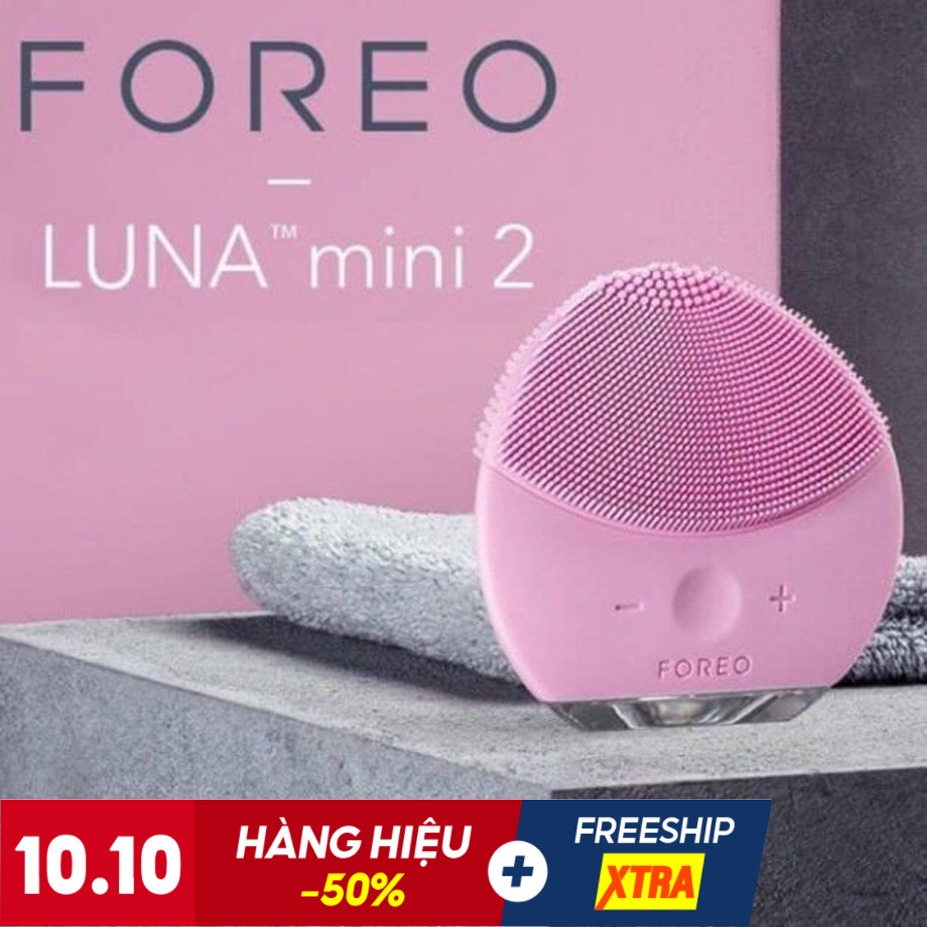 Máy rửa mặt Foreo LUNA mini 2 - Máy Rửa Mặt Massage (hàng xịn)